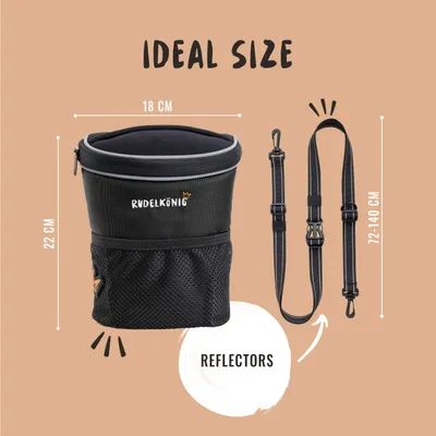 Rudelkönig Pochette à friandises pour chien