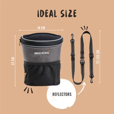 Rudelkönig Pochette à friandises pour chien