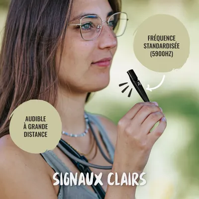 Rudelkönig Sifflet pour chien professionnel