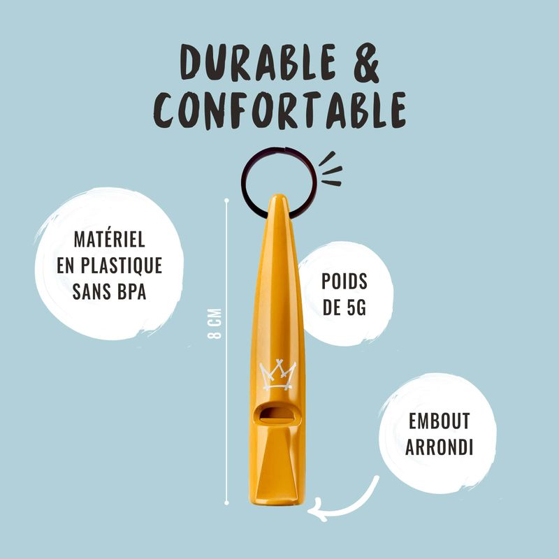 Rudelkönig Sifflet pour chien professionnel