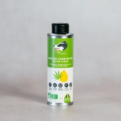 Fin Museau - Huile de Chanvre Bio pour Chien