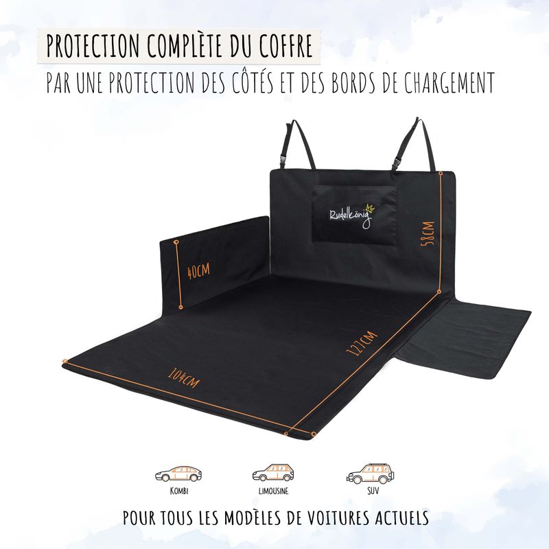 Rudelkönig Protection pour coffre de voiture