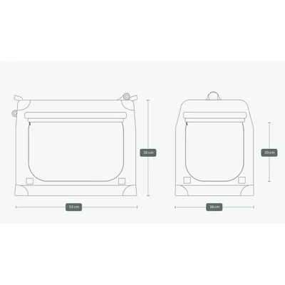 TrendPet TPX-Pro Caisse pliante pour chiens