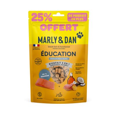 Marly et Dan - Friandises Sans Céréales "Education" pour Chien