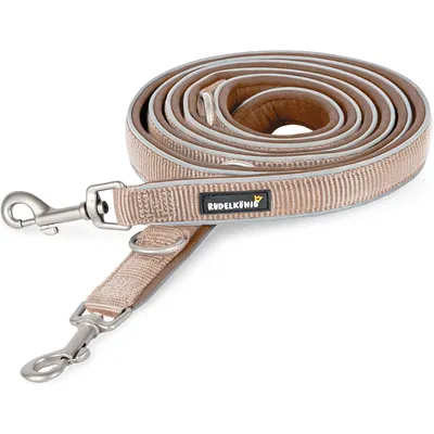 Rudelkönig Laisse pour chien Paola avec rembourrage réfléchissant Rudelkönig Laisse pour chien Paola avec rembourrage réfléchissant