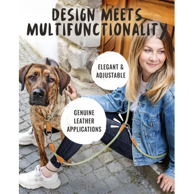 Rudelkönig Laisse pour chien Emma reglable