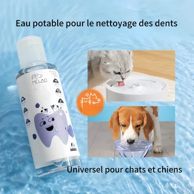 FurryFusion Eau de nettoyage buccal pour animaux de compagnie 200ml