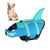 Petopia Gilet de sauvetage pour chien en forme de requin
