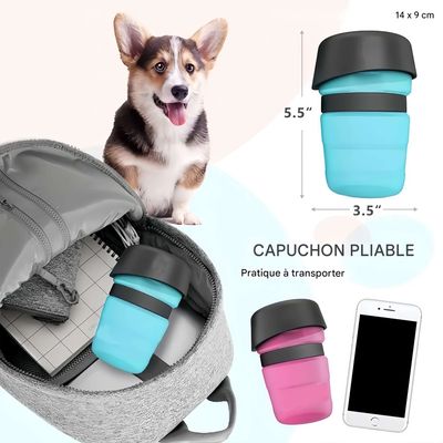 FurryFusion Bouteille de voyage pour animaux de compagnie 520 ml