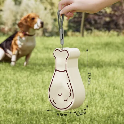 Petopia Goûter et gobelet d'eau portatif pour chien et chat