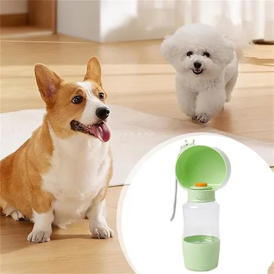 Petopia Botella de agua para pasear al perro