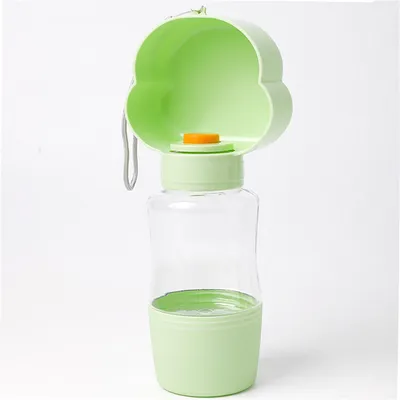 Petopia Botella de agua para pasear al perro