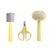 ZenPets Ensemble de peignes pour animaux de compagnie