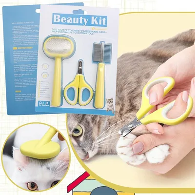 ZenPets Ensemble de peignes pour animaux de compagnie