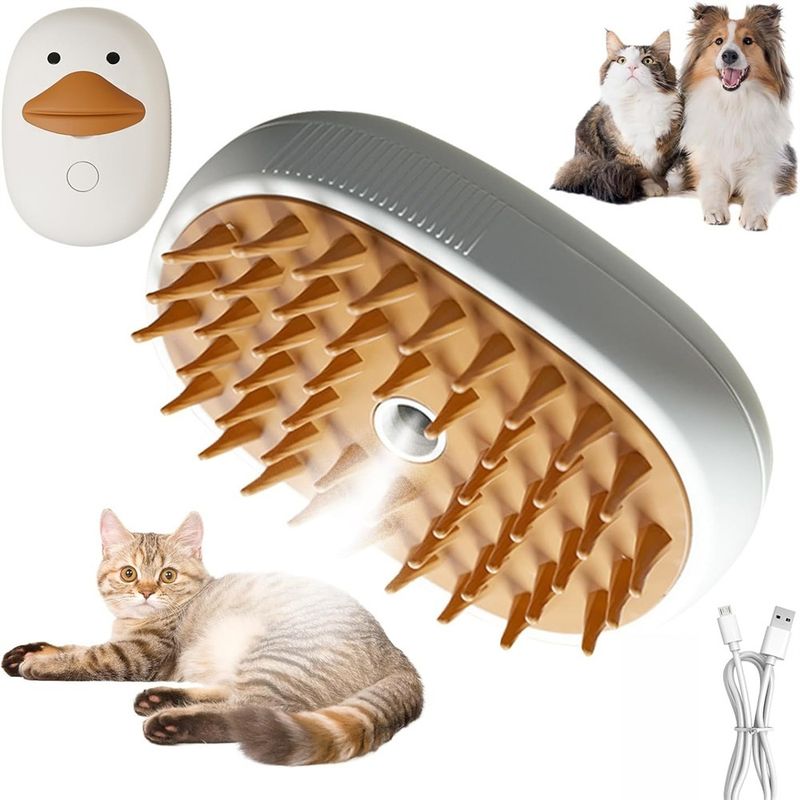 IntiMeg Brosse à vapeur pour chien et chat