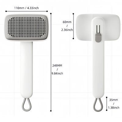 FurryFusion Brosse auto - nettoyante pour chien et chat