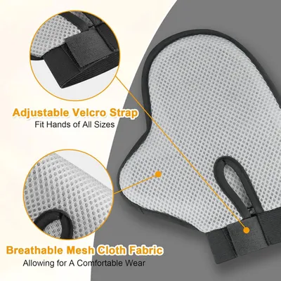 UAMLY Gants de toilettage pour animaux de compagnie