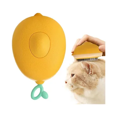 Zenpets Brosse pour chat avec bouton de déverrouillage