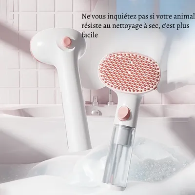 Petopia Brosse à mousse sans rinçage pour animaux de compagnie