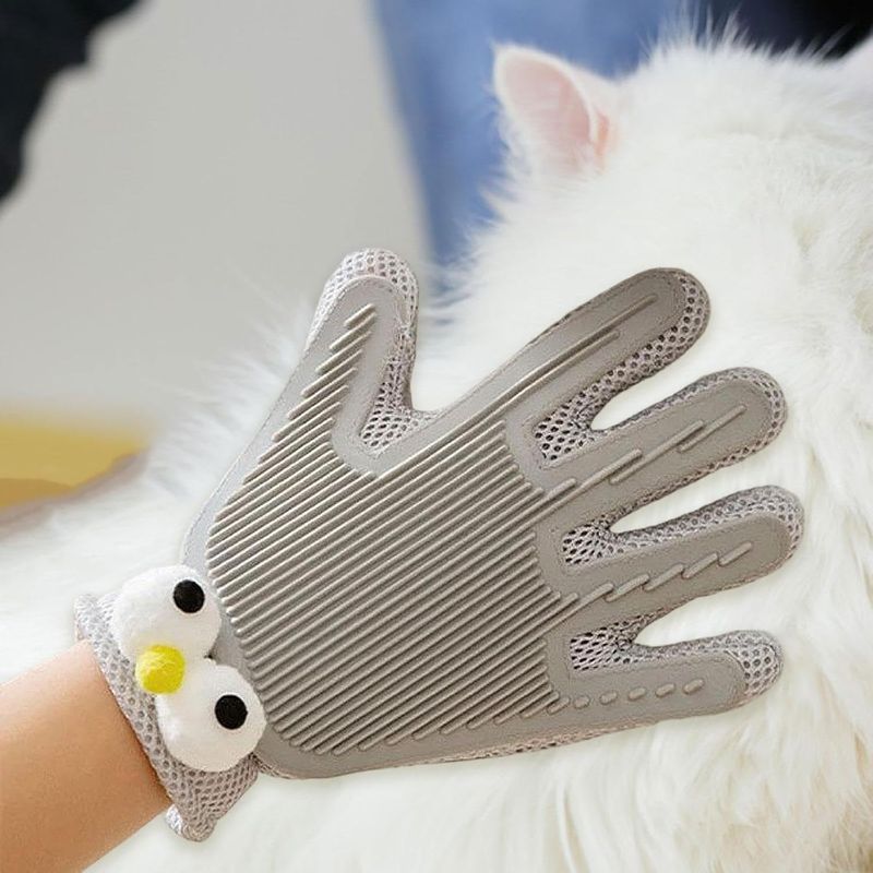 Zenpets Gants de toilettage pour animaux