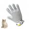 Zenpets Gants de toilettage pour animaux gris