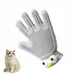Zenpets Gants de toilettage pour animaux