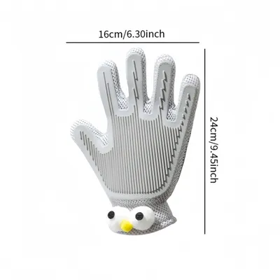 Zenpets Gants de toilettage pour animaux