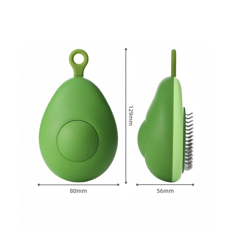 Zenpets Brosse pour chat avec bouton de déverrouillage