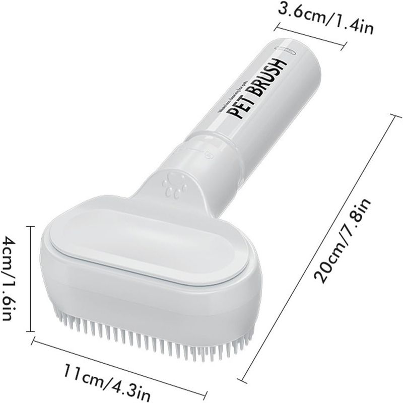 IntiMeg Brosse de douche pour chiens,Nettoyage à sec