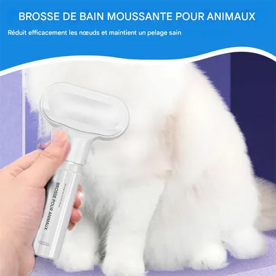 IntiMeg Brosse de douche pour chiens,Nettoyage à sec