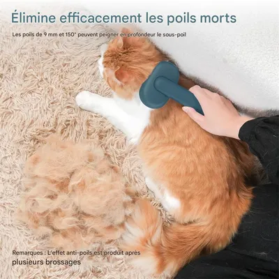 IntiMeg Brosse autonettoyante pour chat et chien