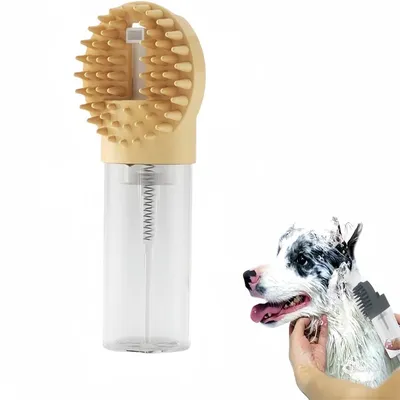 Petopia Brosse de bain multifonctionnelle pour animaux de compagnie
