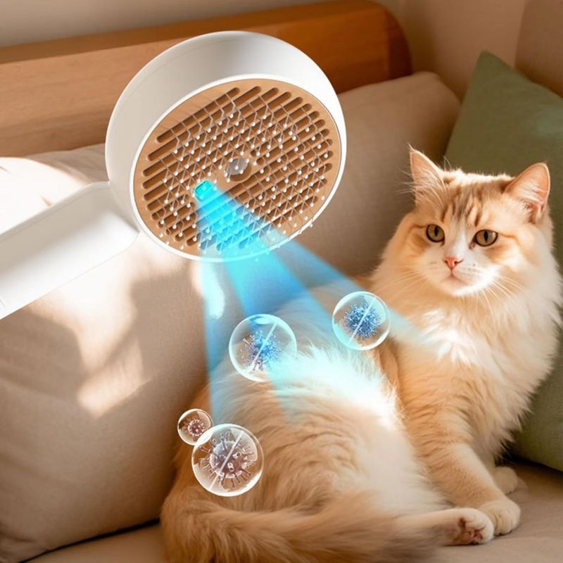 Petopia Brosse à vapeur pour chat