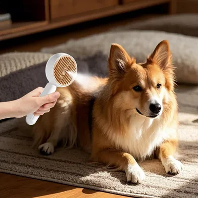 Petopia Brosse à vapeur pour chat