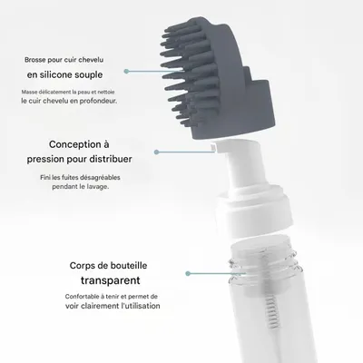 ZenPets Brosse moussante pour animaux de compagnie