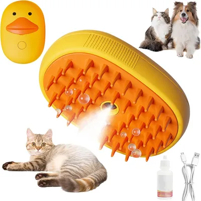 IntiMeg Brosse à vapeur 3 en 1 pour chien et chat IntiMeg Brosse à vapeur 3 en 1 pour chien et chat