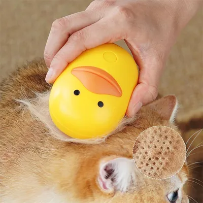 IntiMeg Brosse à vapeur 3 en 1 pour chien et chat