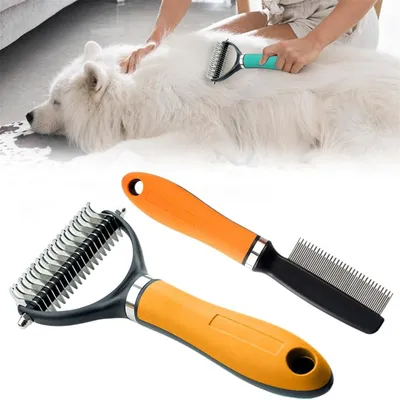 IntiMeg Brosse de toilettage pour chien et chat