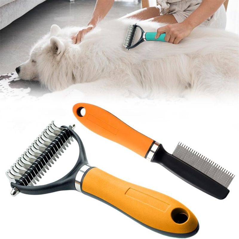 IntiMeg Brosse de toilettage pour chien et chat