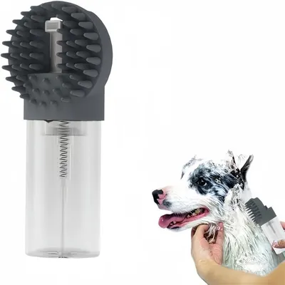 Petopia Brosse de bain multifonctionnelle pour animaux de compagnie
