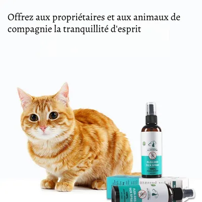 Petopia Spray antipuces pour animaux de compagnie de 100 ml