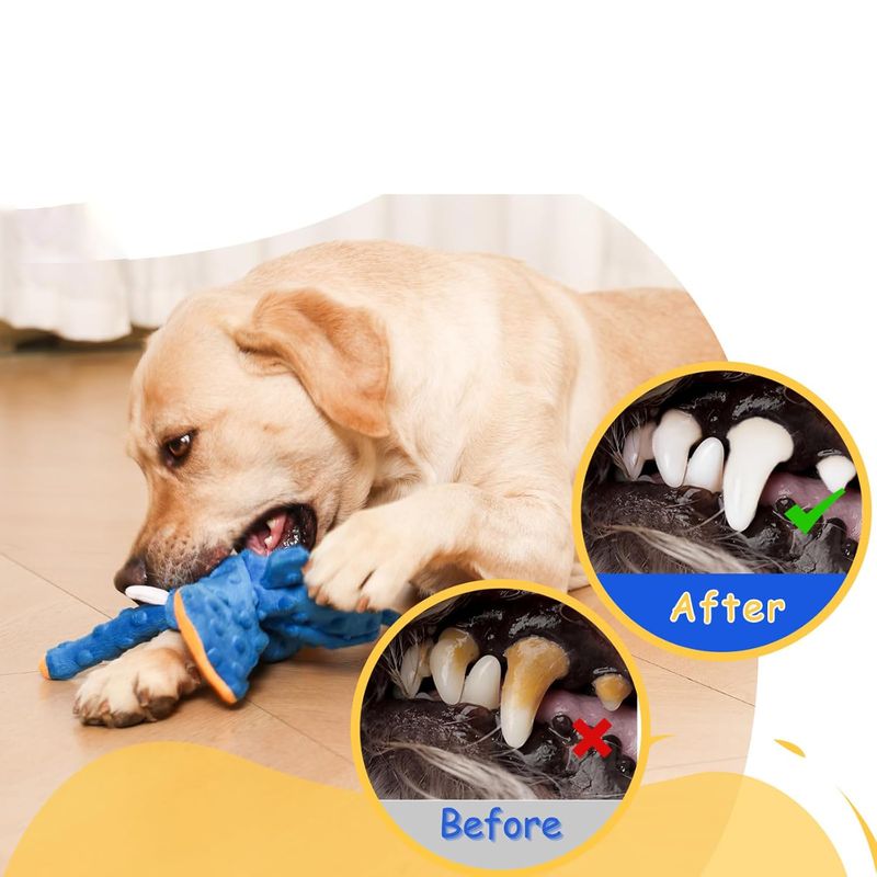UAMLY Jouet sonore interactif pour chien