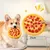 Petopia Jouet à pizza en peluche pour chien et chat