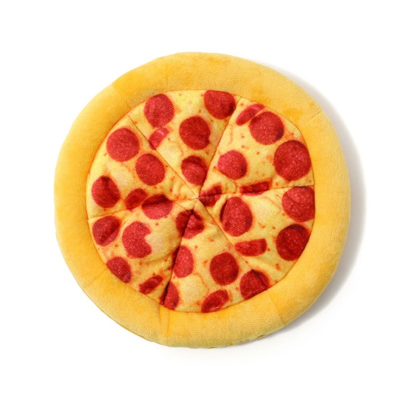 Petopia Jouet à pizza en peluche pour chien et chat