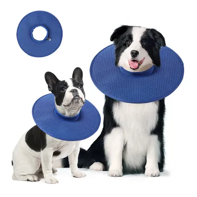 UAMLY Collarín cónico blando postoperatorio para perros