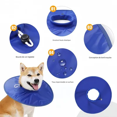 FurryFusion Collerette de protection pour chien et chat