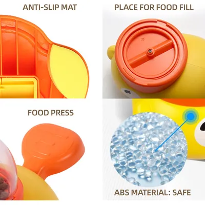 UAMLY Jouets interactifs pour chiens, distributeur de friandises