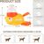 UAMLY Jouets interactifs pour chiens, distributeur de friandises