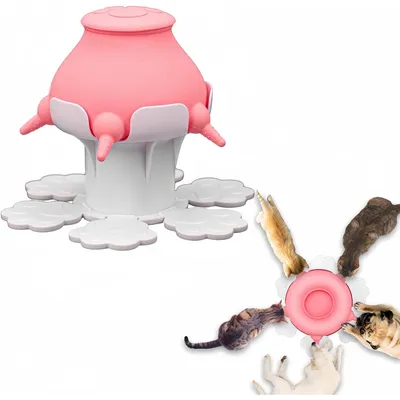 ZenPets Adjustable Silicone Feeder Pour Chiots Et Chatons Nouveaux-Nés