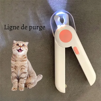 Petopia Ciseaux à griffes pour chats et chiens avec LED
